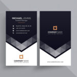 Vertical Business Cards for Professional Impact