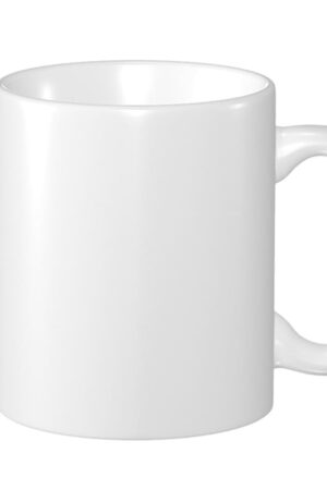 Personalized Coffee Mug Custom Ceramic Mugs with Your Image Photo Text or Logo, Customized Advertising Cups for Coffee Beverage Shops 11 Ounces Cup, All White & NO Customized