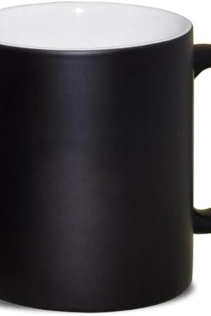 Custom Coffee Mug, Personalized Magic Mug with Photo Text - Heat Sensitive Color Changing Mug, Customized Gifts for Birthday Anniversary Christmas, 11oz, Black