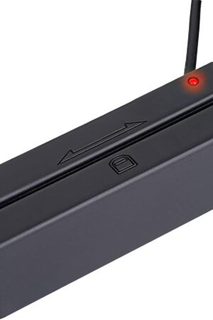 USB Magnetic Stripe 3-Track POS Credit Card Reader Swiper - Magstripe Swipe Card Reader