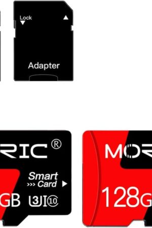 2 Pack 128GB Micro SD Card with Adapter High Speed Memory Card,C10 A1 Memory TF Card for Camera/Dash Cam/Smartphone/Tablet/Drone