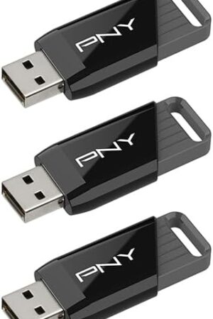PNY 32GB Attaché X USB 3.2 Gen 1 Flash Drive, Advanced Performance Up to 130MB/s Read, Everyday Data Store & Transfer, Reliable Portable Storage, Durable, Type-A, Computers, Laptops, Desktops, 5-Pack
