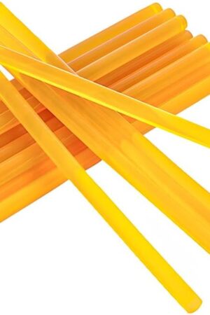 32PCS High Viscosity Dent Repair Glue Sticks, Yellow, 0.43" x 8", Universal PDR Tool Set for Car Body Dent Repair