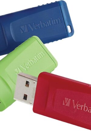 Verbatim Store 'n' Go USB Flash Drive 2.0, 16GB, Multi (Pack of 3)