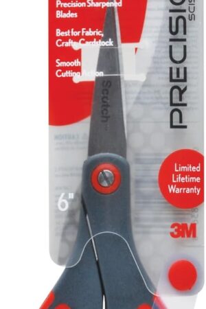 Scotch 6" Precision Scissors, Great for Everyday Use (1446)