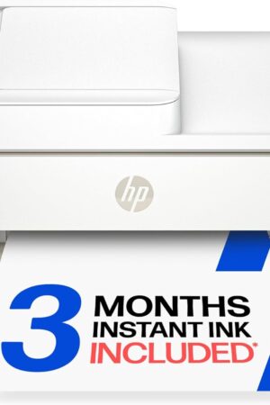 HP Envy 6555 Wireless All-in-One Color Inkjet Printer, Print, Scan, Copy, Duplex Printing Best-for-Home, 3 Month Trial of Instant Ink Included, AI-Capable (C2XR6A) Portobello