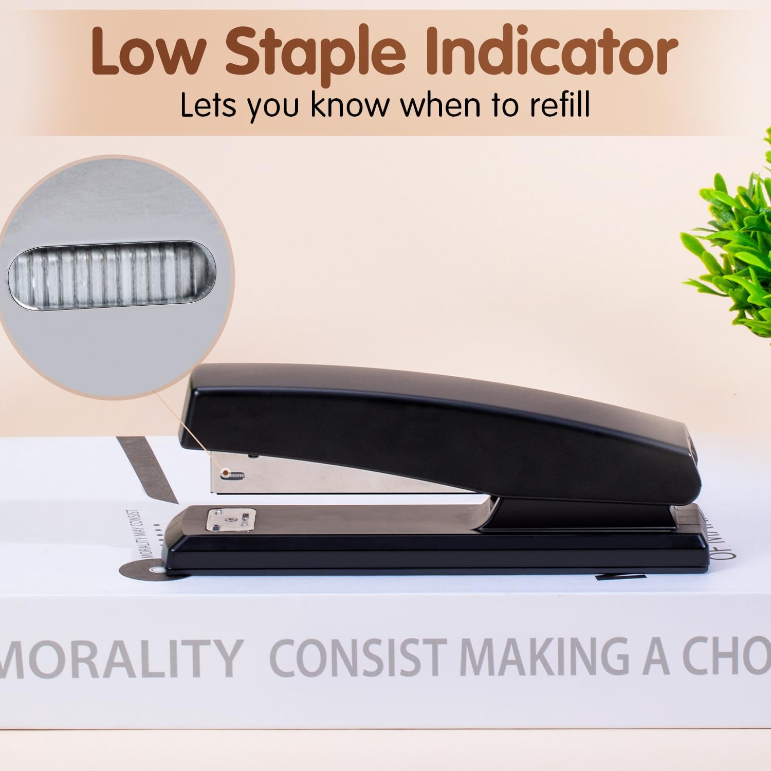 Deli Stapler, 12 Pack Staplers with 12000 Staples and 12 Staple Removers, Staplers for Desk, 25 Sheet Capacity, Black - Image 6