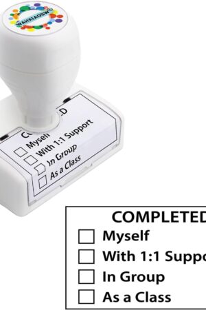 Teacher Stamps,Checkbox Grading Teacher Stamps, Teacher Gifts, Classroom Teacher Stamp, Easy Grading, Improved Efficiency, Happy Teaching (Black)