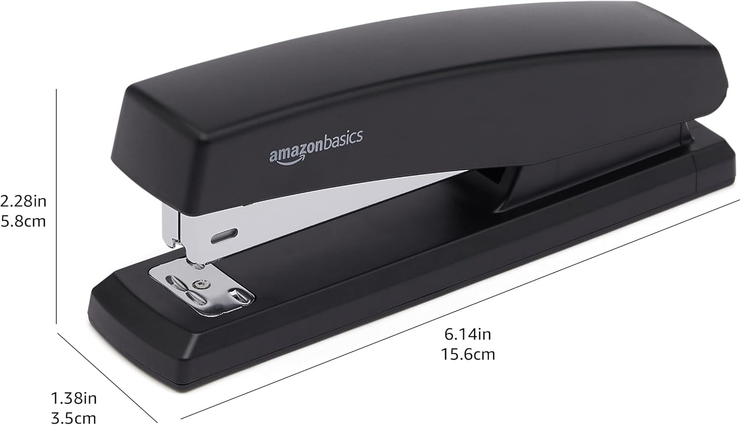 Amazon Basics Stapler Value Pack, 25 Sheet Capacity, Standard, with 3000 Staples and 3 Staple Removers, Black, 3-Pack - Image 6