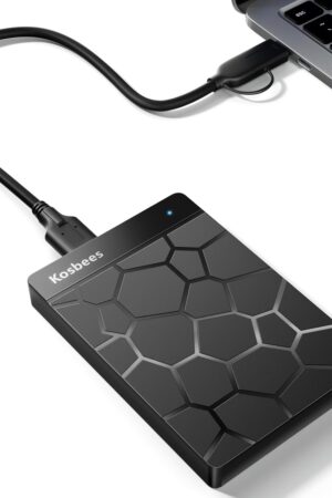 500 GB External Hard Drives,Portable Hard Drive for Windows,Ultra Slim External HDD Store Compatible with PC, MAC,Laptop,PS4, Xbox one, Xbox 360;Plug and Play Ready
