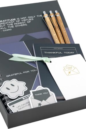 Ready-to-Gift Employee Appreciation Gifts for Coworkers - Premium Corporate and Work Gifts for Employees Appreciation Day - Thoughtful Going Away and Leaving Bulk Set with 9 Premium Items (Bold)
