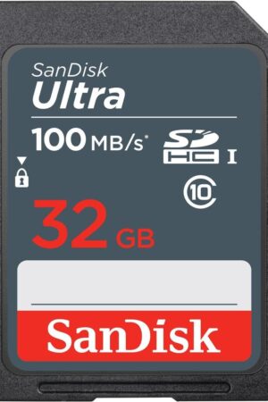 SanDisk 32GB Ultra 100MBs SDHC Memory Card