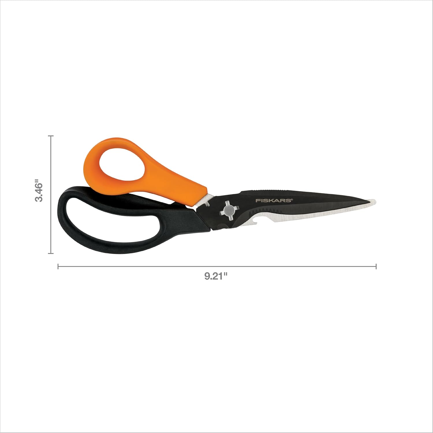 Fiskars Garden Scissors, 7-in-1 Garden Shears Multi-Tool with Sheath, Great for Plant Trimming, Cutting Nursery Pots, Bags, and Wire - Image 6