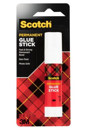 Scotch Glue Stick, .52 oz, Acid Free and Non-Toxic (6015)