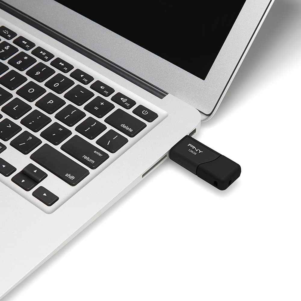 PNY P-FD128X5ATT03-MP 128GB Attaché 3 USB 2.0 Flash Drive, Black (Pack of 5) - Image 7