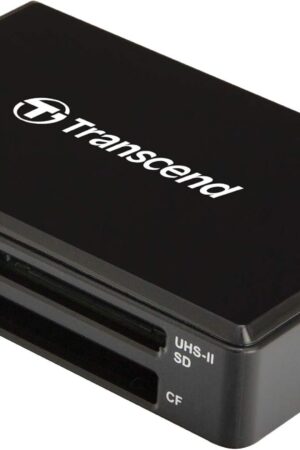 Transcend RDF9 Card Reader - CompactFlash, microSDHC, microSDXC, SDHC, SDXC, SD, microSD, CompactFlash (UDMA7) - USB 3.1 Type AExternal