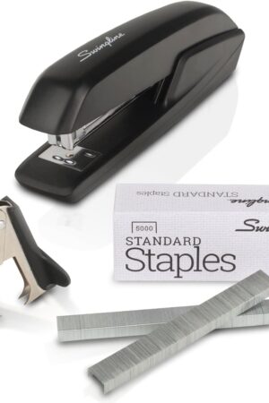 Swingline Stapler Value Pack, 20 Sheet Capacity, Jam Free, includes Standard Stapler, 5000 Staples and Staple Remover, Black (54551)