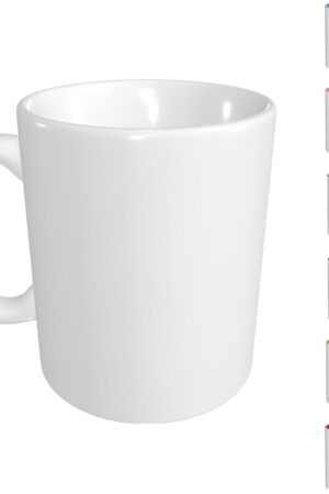 Personalized Mug/Customized Photo, Text, or Logo Ceramic Mug Tea Cup Personalizada with Message or Picture | Custom Gift Idea for Men & Women, Dad, Mom, Friends white