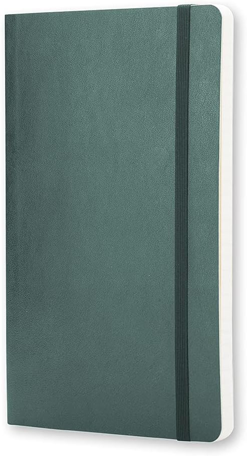 Moleskine Classic Notebook, Soft Cover, Ruled/Lined, Large (5" x 8.25"), Forest Green, 192 Pages - Image 2