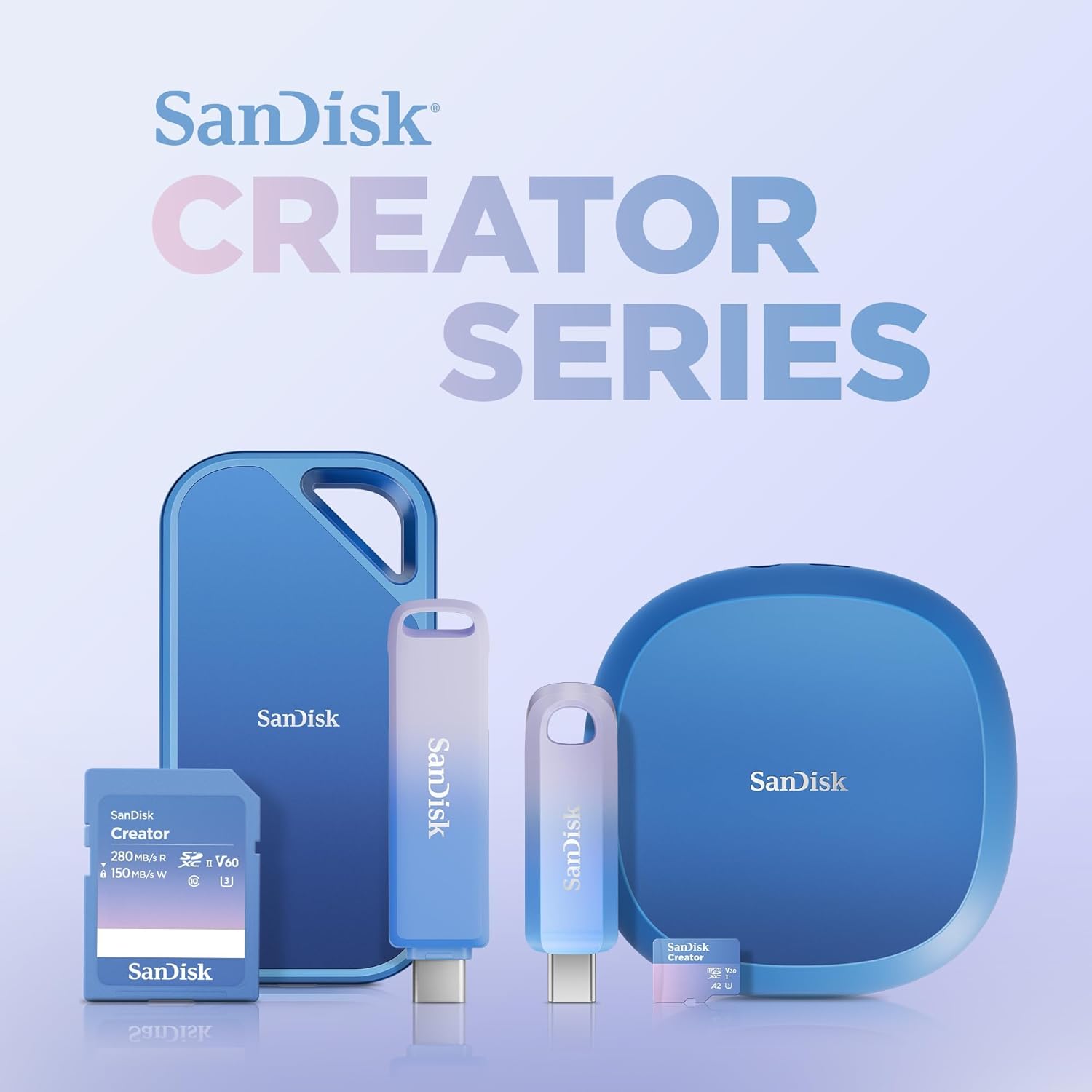 SANDISK 256GB Creator Phone Drive - for iPhone, iPad, Laptop & Mac - Includes USB Type-C and Lightning Connectors - Automatic Backup, 3 Months of Adobe Lightroom Included - SDIXD0N-256G-GN6TP - Image 8