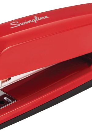Swingline Stapler, 30 Sheet Capacity, 747 Business Stapler, Jam Free, Metal, Rio Red (74736)