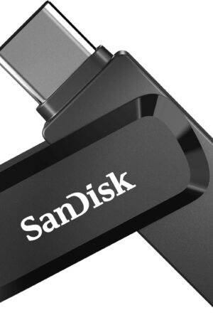 SANDISK 256GB Ultra Dual Drive Go USB Type-C Flash Drive, Black - SDDDC3-256G-GAM46​