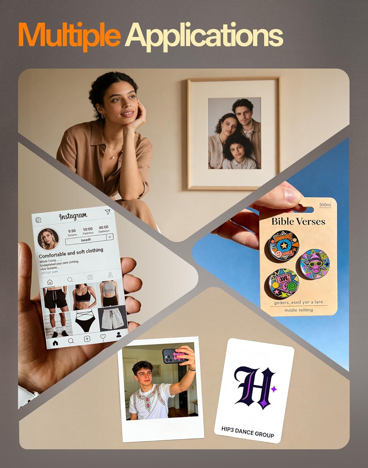 Uinkit Thick Photo Paper Glossy Double Sided 100 Sheets 8.5x11 Heavyweight 68lb 260gsm Inkjet Both Sides Printable 11.8mil A4 Letter size Flyer Bulk Pack 8.5 x 11 Card paper postcard postal A189 - Image 6