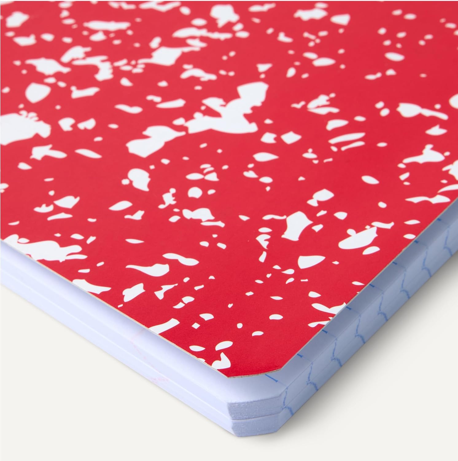 Amazon Basics Composition Notebook, College Ruled, 100 Sheets, 9.75" x 7.5", Assorted Marble Colors, 12-Pack - Image 3