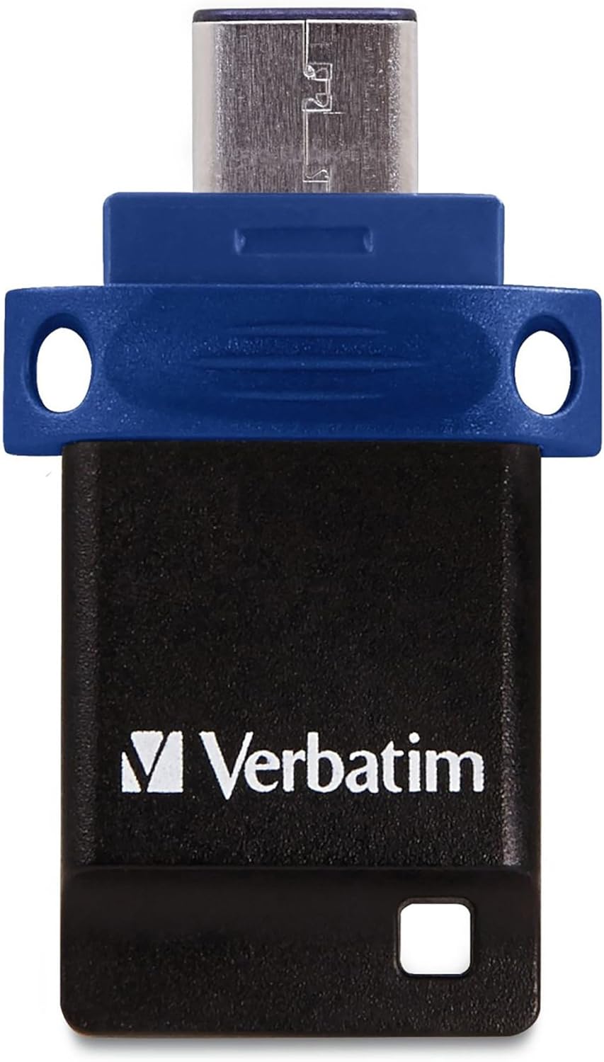 Verbatim 64GB Store ‘n’ Go Dual OTG USB 3.2 Gen 1 Flash Drive for USB-C Devices – 2 in 1 Type C Thumb Drive - Image 3