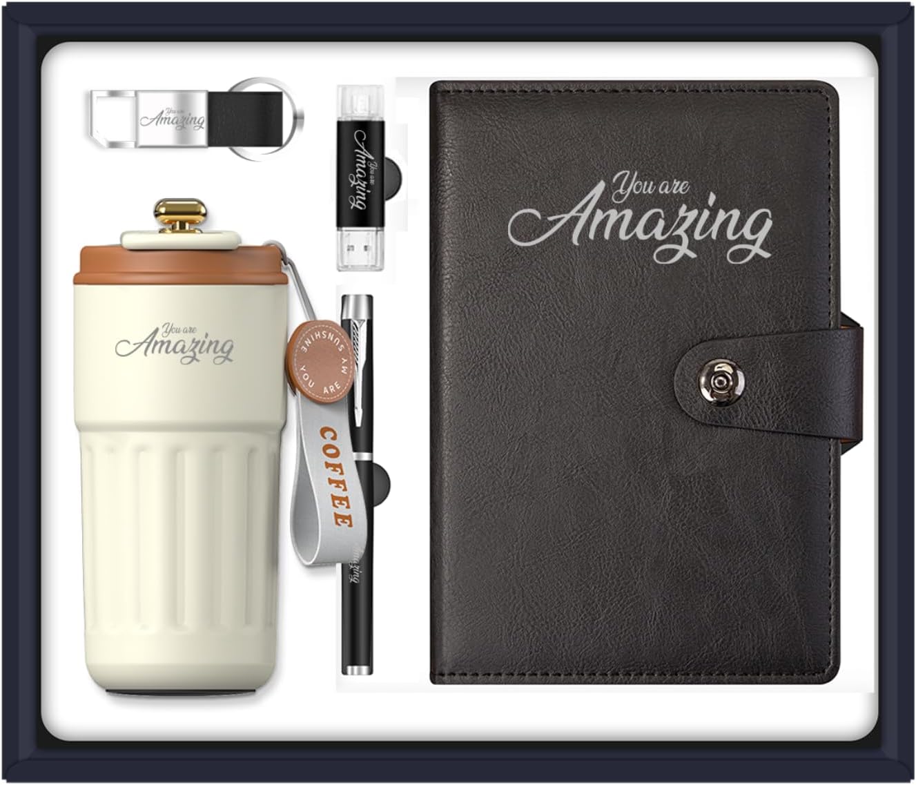 Employee Appreciation Gifts Set, Appreciation Gifts for Coworkers, Thank You Gifts Christmas Gift Welcome to the Team Present for Employees Teachers Coworkers Nurse Boss - You Are Amazing Gift Bulk - Image 9