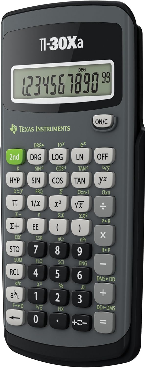 Texas Instruments TI-30Xa Scientific Calculator - Image 9