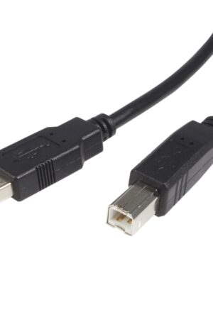 StarTech.com 6 ft. (1.8 m) USB Printer Cable - USB 2.0 A to B - Printer Cable - Black - USB A to B (USB2HAB6)