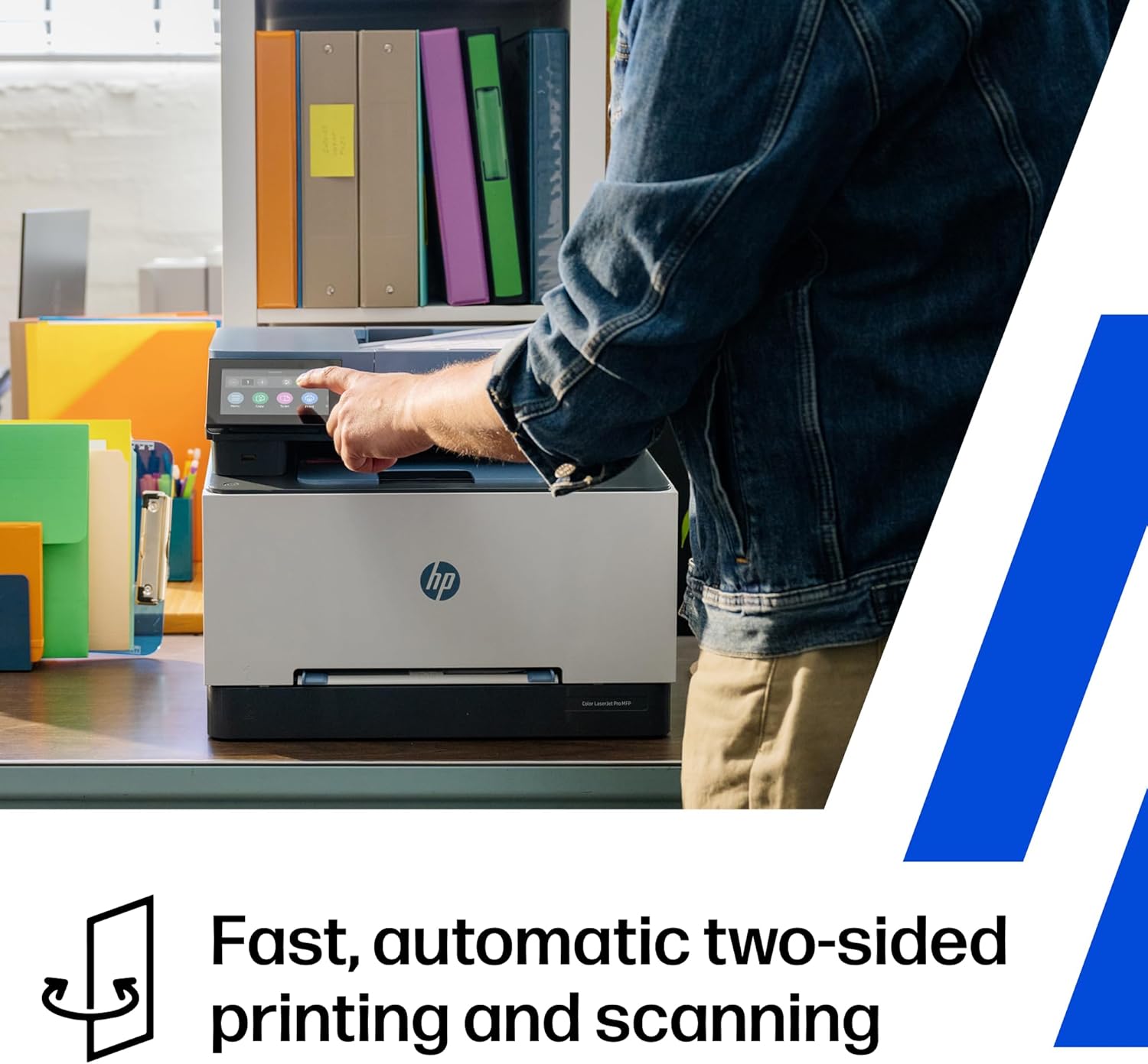 HP Color LaserJet Pro MFP 3301fdw Wireless All-in-One Color Laser Printer, Office Printer, Scanner, Copier, Fax, ADF, Duplex, Best for office (499Q5F) - Image 13