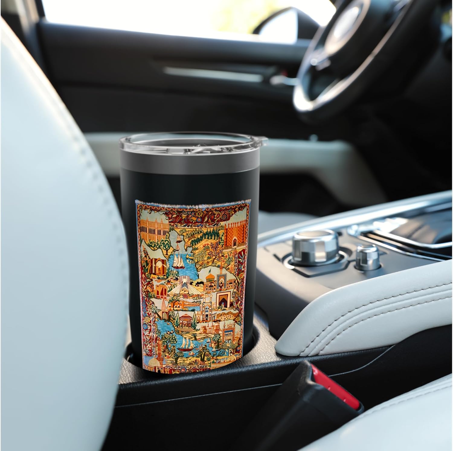 Persian Rug Landmarks Kashmar Stainless Steel Insulated Tumbler - Image 6
