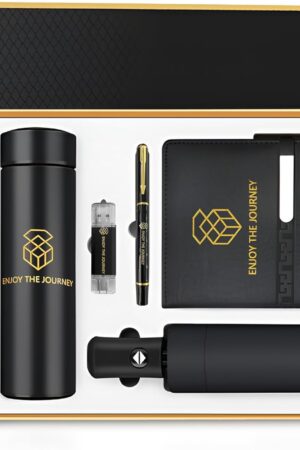 The Prestige Box Enjoy the Journey Premium Gift Box for Corporate Office Business Birthdays Anniversary Special Events Employee Appreciation Gifts Bulk Thank You Gifts for Men Women Dad Mom Uncle Work Gifts