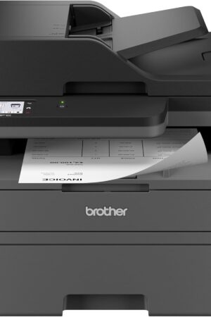 Brother MFC-L2820DW Wireless Compact Monochrome All-in-One Laser Printer with Copy, Scan and Fax, Duplex, Black & White | Includes Refresh Subscription Trial(1), Works with Alexa