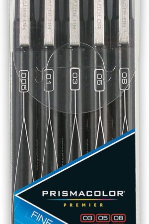 Marker,Prisma Fineln,5,Bk