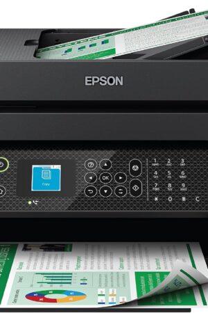 Epson Workforce WF-2930 Wireless All-in-One Printer with Scan, Copy, Fax, Auto Document Feeder, Automatic 2-Sided Printing and 1.4" Color Display,Black