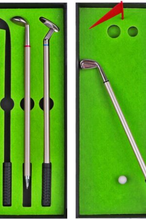 Golf Pen Desktop Games - Funny Gifts for Golfers, Coworkers, Boss - Stocking Stuffers