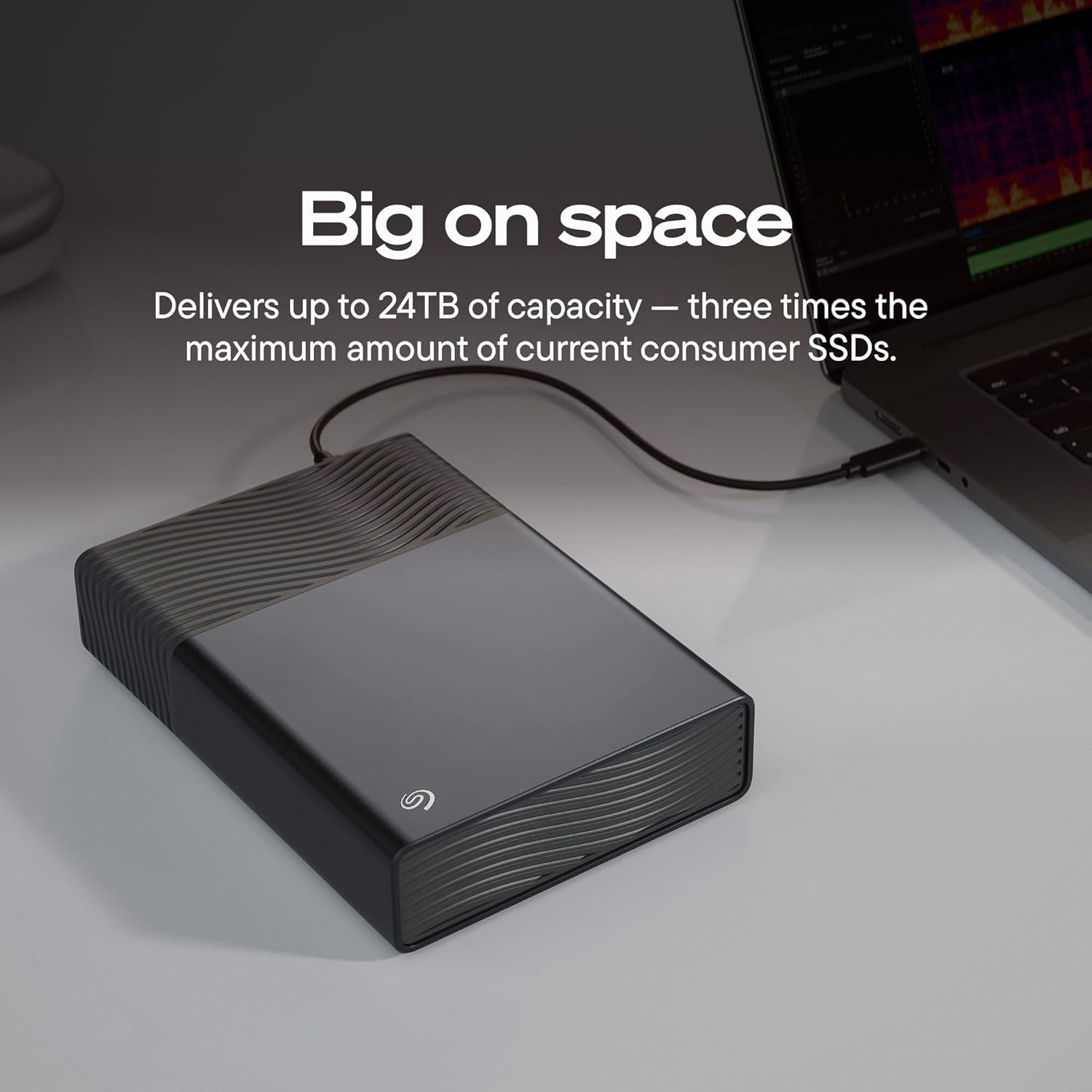 Seagate One Touch 8TB External Hard Drive Desktop HDD - USB-C Compatible with Most Windows and macOS, Rescue Recovery (STNB8000400) - Image 5