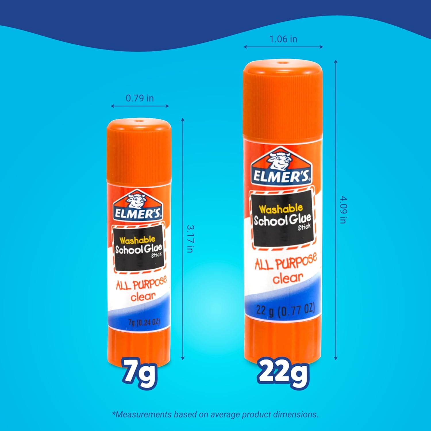 Elmer's All Purpose School Glue Sticks, Acid-Free and Washable, 7 Grams, 60 Count - Arts & Crafts, Projects, #1 Teacher Brand - Image 4