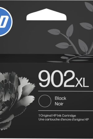 HP 902XL Black High-Yield Ink Cartridge Printers | Works with Printer Series: OfficeJet 6954, 6958, 6962, OfficeJet Pro 6968, 6975, 6978 | Eligible for Instant Ink | T6M14AN
