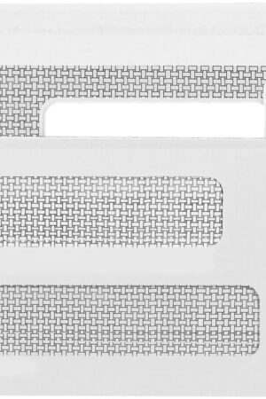 500 No. 10 Flip and Seal Double Window Security Envelopes - Perfect Size for Multiple Business Statements, Quickbooks Invoices, and Return Envelopes -Number 10 Size 4 1/8 X 9 ½ Inch