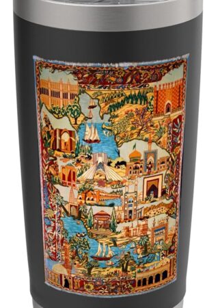 Persian Rug Landmarks Kashmar Stainless Steel Insulated Tumbler