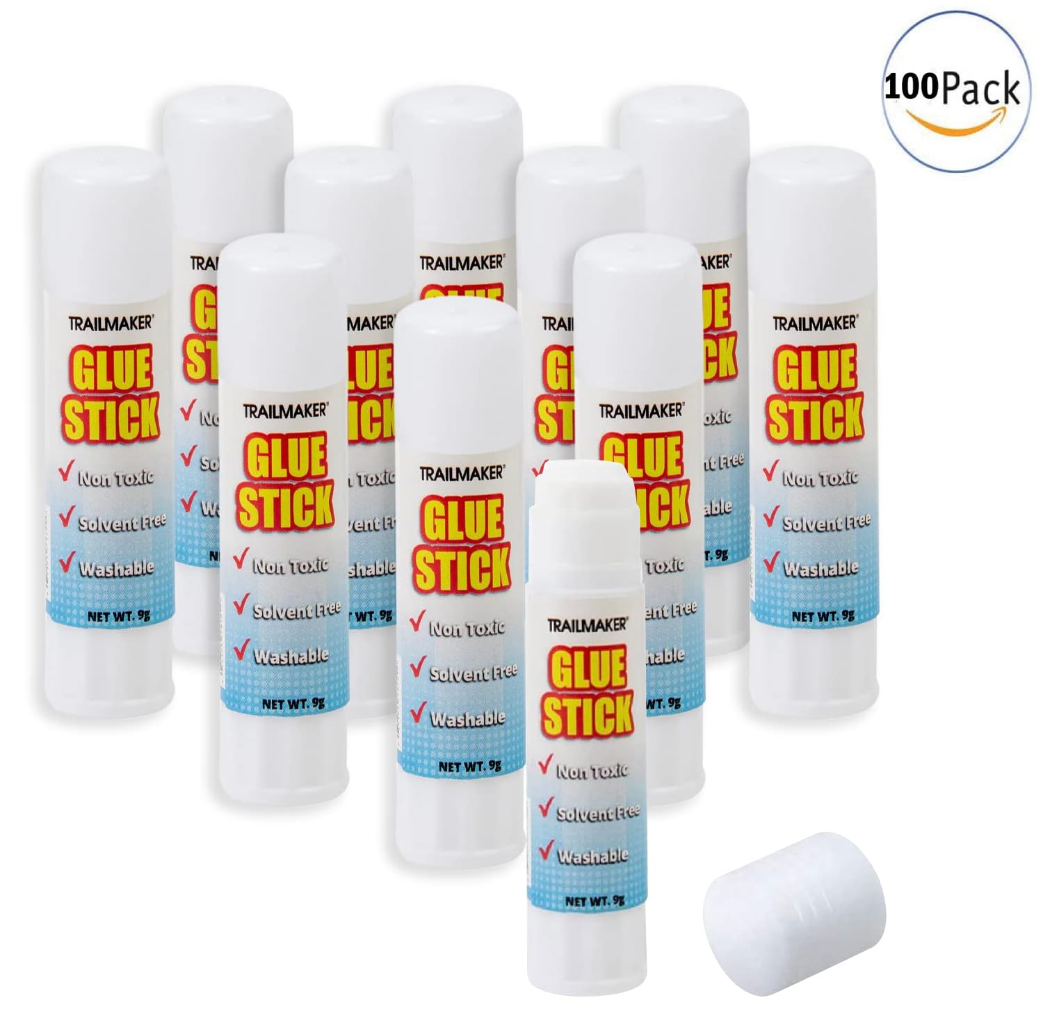 100 Pack Glue Sticks Bulk for Kids, Classroom, School, Crafts, Crafting, Scrapbooking - Dries Clear, Washable 100 Pack Wholesale Glue Sticks Bulk for Classroom Pack - Image 7