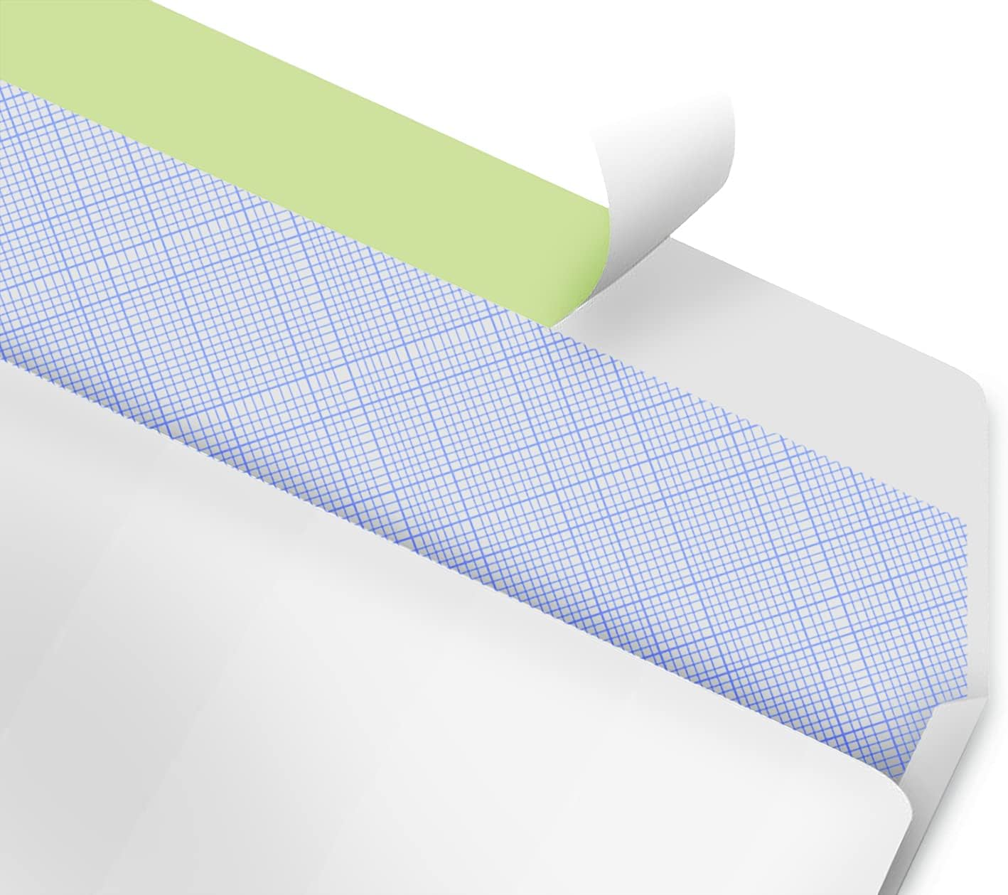 #10 Envelopes Letter Size Self Seal | 100 Business Mailing Security Peel and Sealing Envelope | 100% Tinted | no 10 White Windowless Legal Regular Plain Envelops Pack | 4-1/8 x 9-1/2 Inches | 24 LB - Image 6