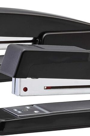 Bostitch Executive Full Strip Stapler - 20-Sheet Capacity, All-Metal Construction, Dual Clinch, 2-Pack