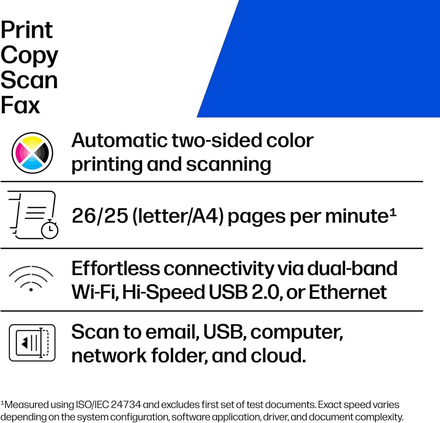 HP Color LaserJet Pro MFP 3301fdw Wireless All-in-One Color Laser Printer, Office Printer, Scanner, Copier, Fax, ADF, Duplex, Best for office (499Q5F) - Image 2