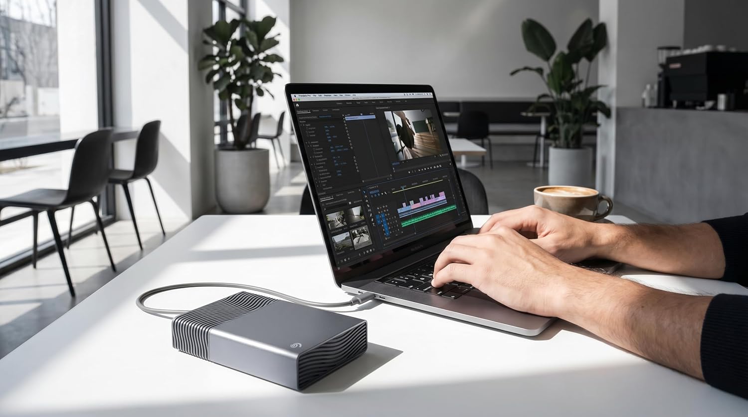 Seagate One Touch 8TB External Hard Drive Desktop HDD - USB-C Compatible with Most Windows and macOS, Rescue Recovery (STNB8000400) - Image 15