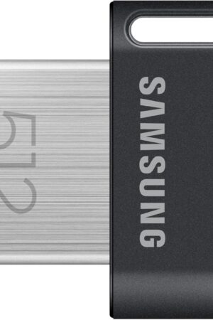 Samsung FIT Plus USB 3.2 Flash Drive, 512GB USB Standard Type-A, Speeds Up to 400MB/s / 110MB/s, Portable Storage Memory Stick, Durable Thumb Drive Backward Compatible with USB 2.0, MUF-512AB/AM